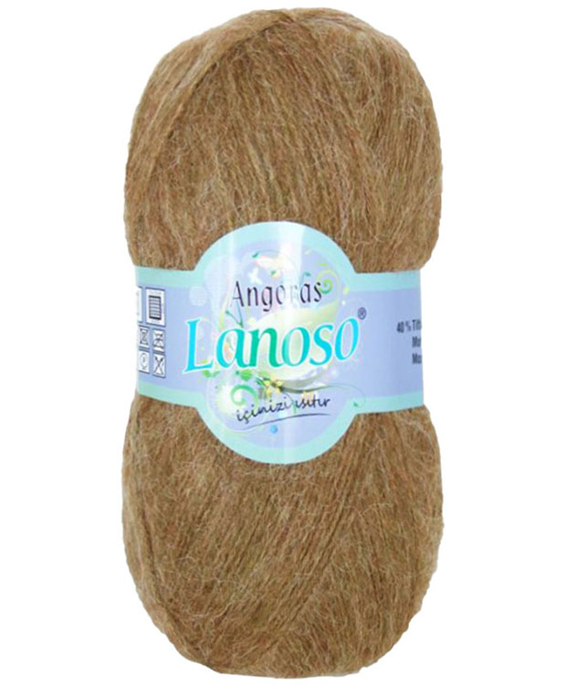 Angoras - %40 Mohair - %60 Acrylic - 550Mt/5,5Nm.- (100Gr)/(Pk:500Gr) 