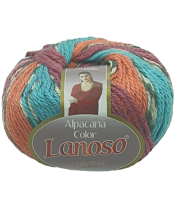 Alpacana Color - %35 Wool - %40 Acrylic - %25 Alpaca - 130Mt/1,3Nm.- (100Gr)/(Pk:500Gr) 4011