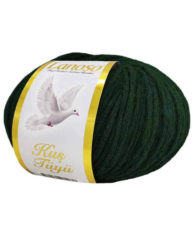 Kus Tuyu - %81 Cotton %8 Wool %11 Acrylic - 85Mt/1,7Nm. (50Gr)/(Pk:500Gr)